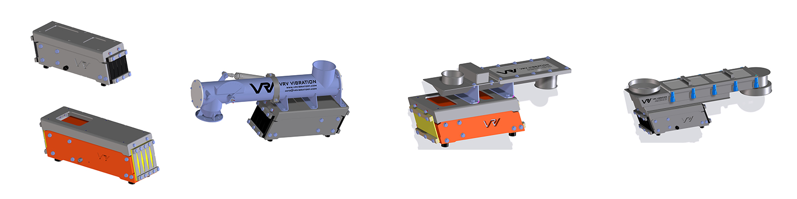 Small electromagnetic vibrating feeder