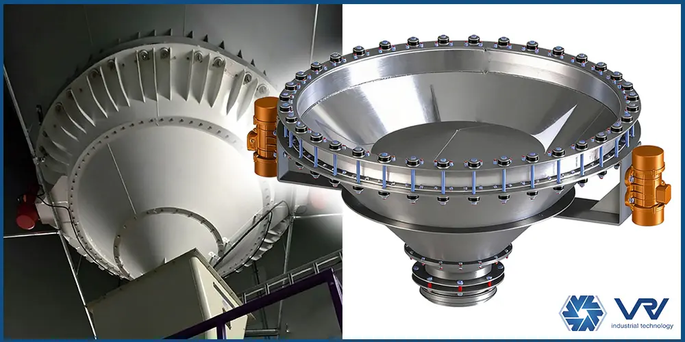 stainless steel vibratory bin activator for pharmaceutical and food industry stainless steel vibratory bin activator for pharmaceutical and food industry