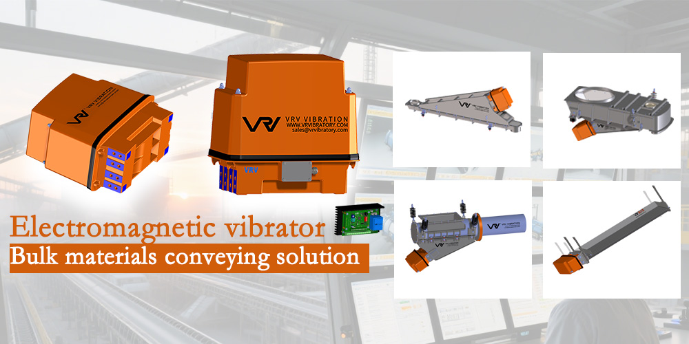 Vibrateurs électromagnétiques pour alimentateurs vibrants