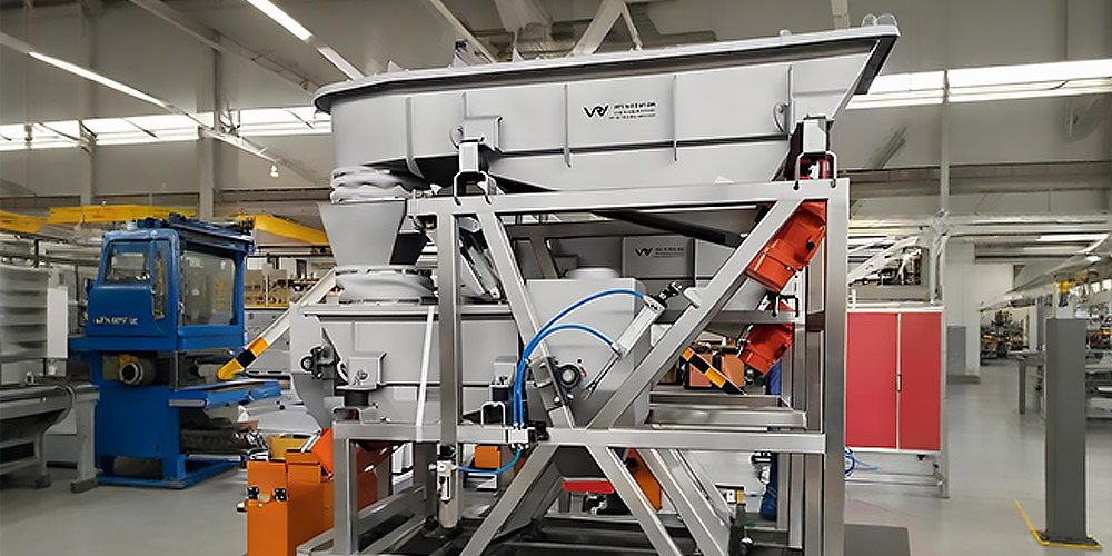 Système de manutention de matériaux : alimentateur vibrant à moteur et alimentateur vibrant électromagnétique