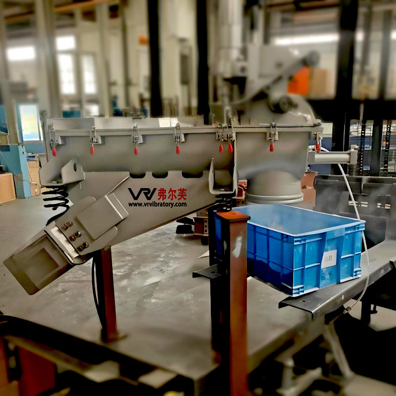 Alimentateur vibrant électromagnétique à tube en acier inoxydable pour l'industrie alimentaire