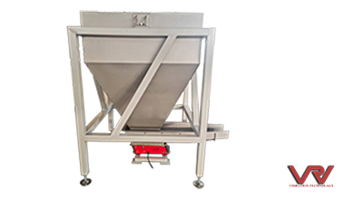 Petit alimentateur vibrant électromagnétique entraîné par un vibrateur magnétique dans la manutention de matériaux granulaires et en blocs de poudre