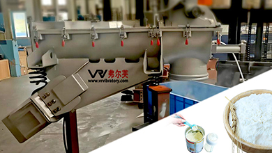 Alimentateur vibrant VRV dans une usine de transformation des aliments